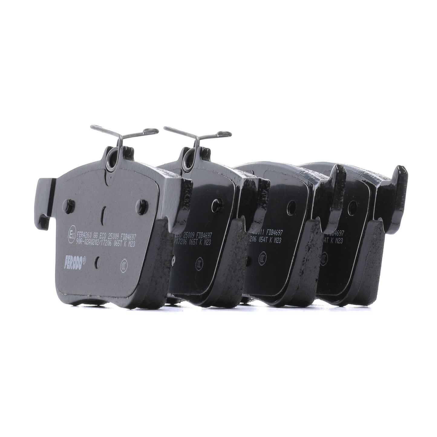 3Q0698451E - Rear Brake Pads
