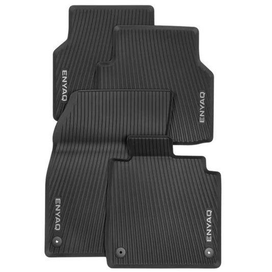 Škoda Enyaq All-weather Floor Mats - Set of 4 (2023-Present)