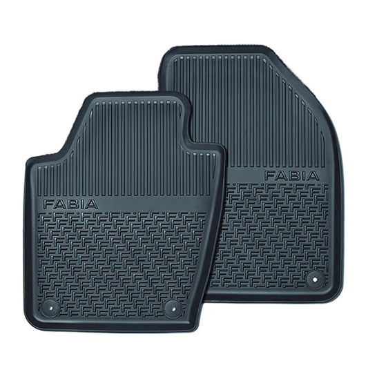 Škoda Fabia III All-weather Front Floor Mats (2014-2022)