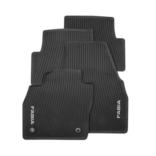 Škoda Fabia IV All-weather Floor Mats - Set of 4 (2022-Present)
