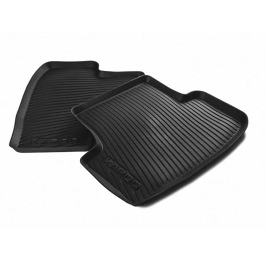Škoda Karoq All-weather Floor Mats - Rear (2017-Present)