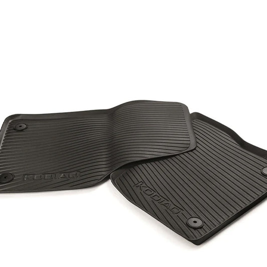 Škoda Kodiaq All-weather Floor Mats - Front (2017-Present)