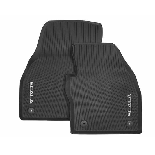 Škoda Scala All-weather Floor Mats - Front (2019-Present)