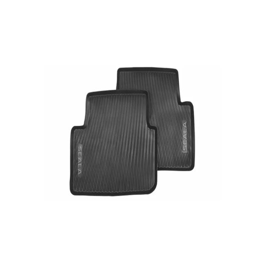 Škoda Scala All-weather Floor Mats - Rear (2019-Present)