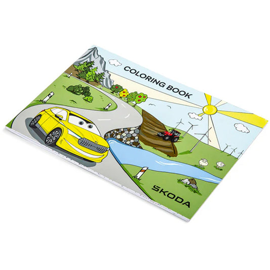 Official Škoda Colouring Book