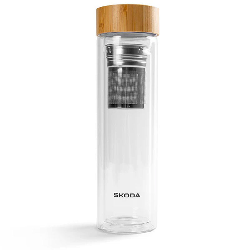 Škoda Glass Drink Bottle