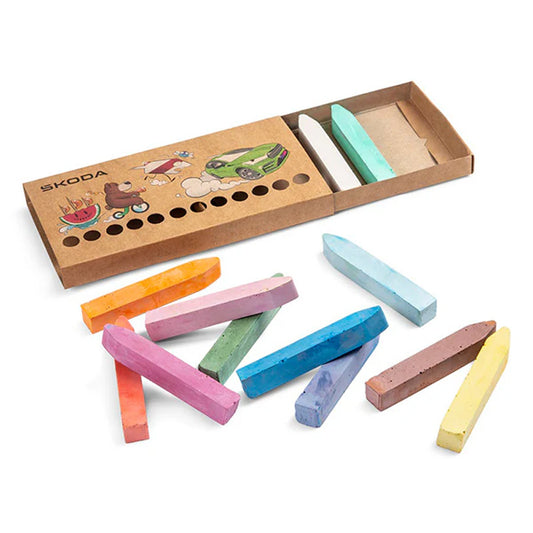 Škoda Children's Chalk Set