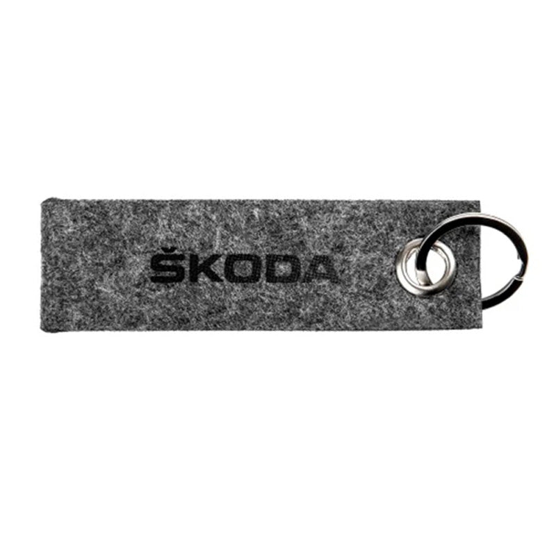 Škoda Eco Felt Keyring
