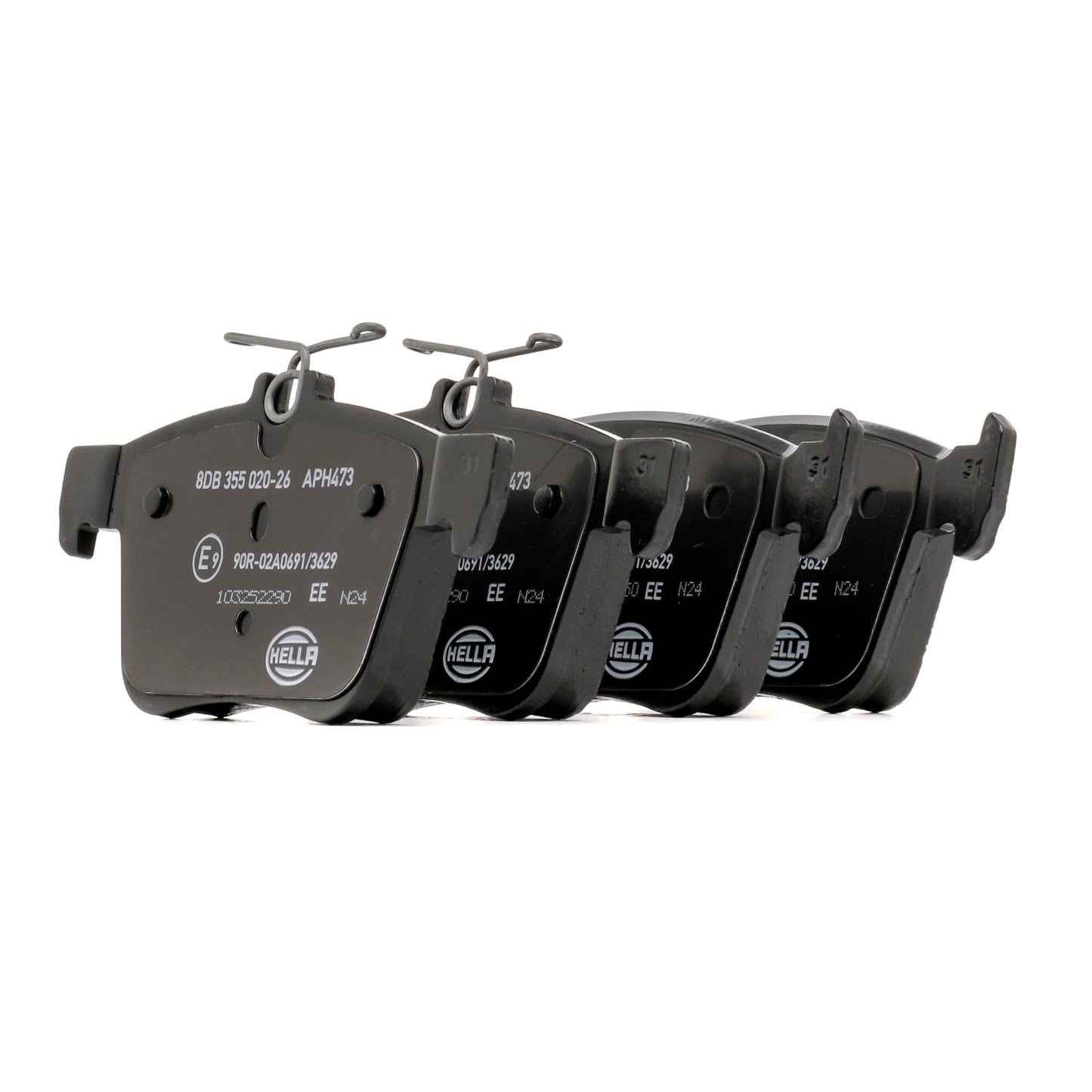 3Q0698451F - Rear Brake Pads