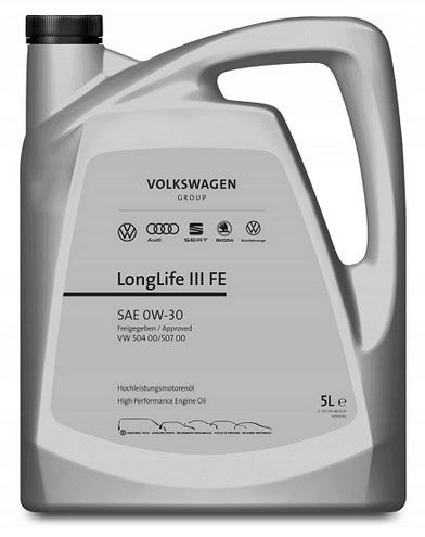 Volkswagen Genuine LongLife III FE Engine Oil 5L