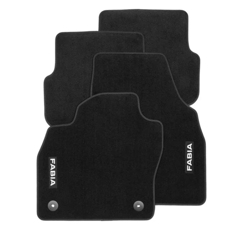 Škoda Fabia IV Textile Floor Mats (2022-Present)