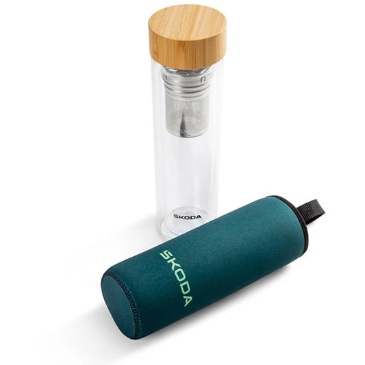 Škoda Glass Drink Bottle