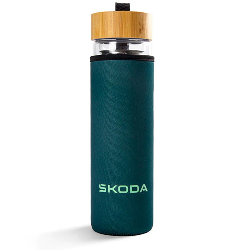 Škoda Glass Drink Bottle