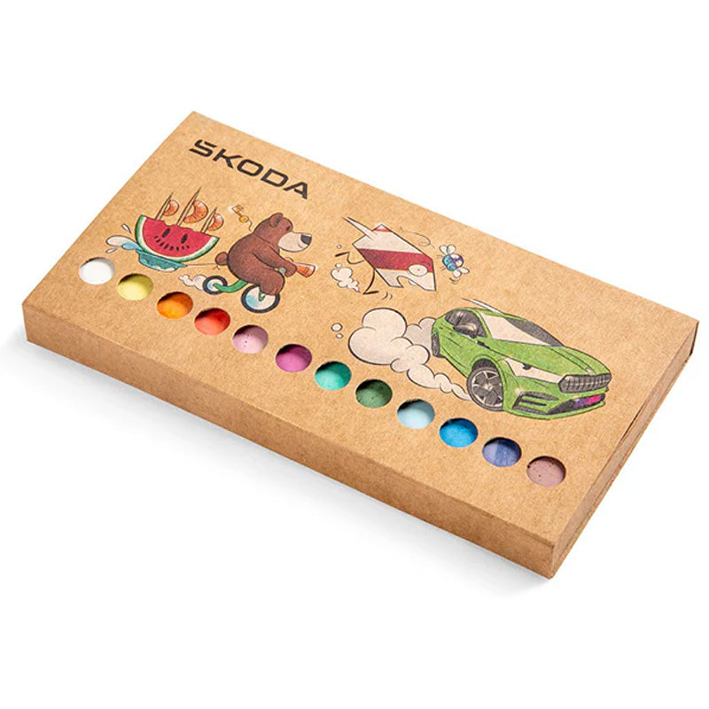 Škoda Children's Chalk Set