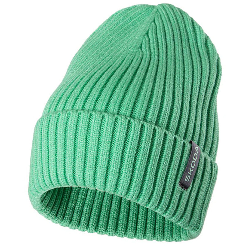 Škoda Knitted Hat and Scarf Set