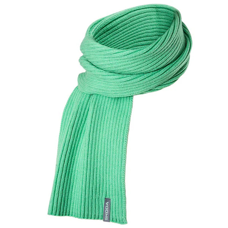 Škoda Knitted Hat and Scarf Set