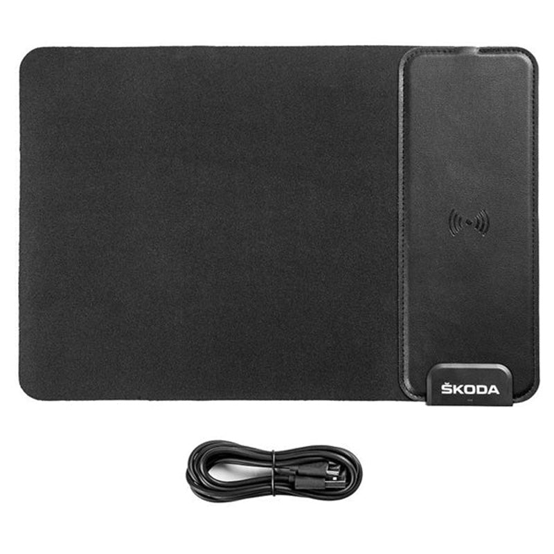 Škoda Mousepad with Wireless Charging