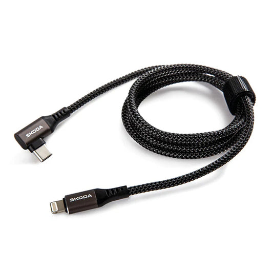 Škoda USB C to Lightning 100cm Charging Cable
